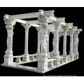 Outside hotel garden designs marble beautiful angel girl gazebo design